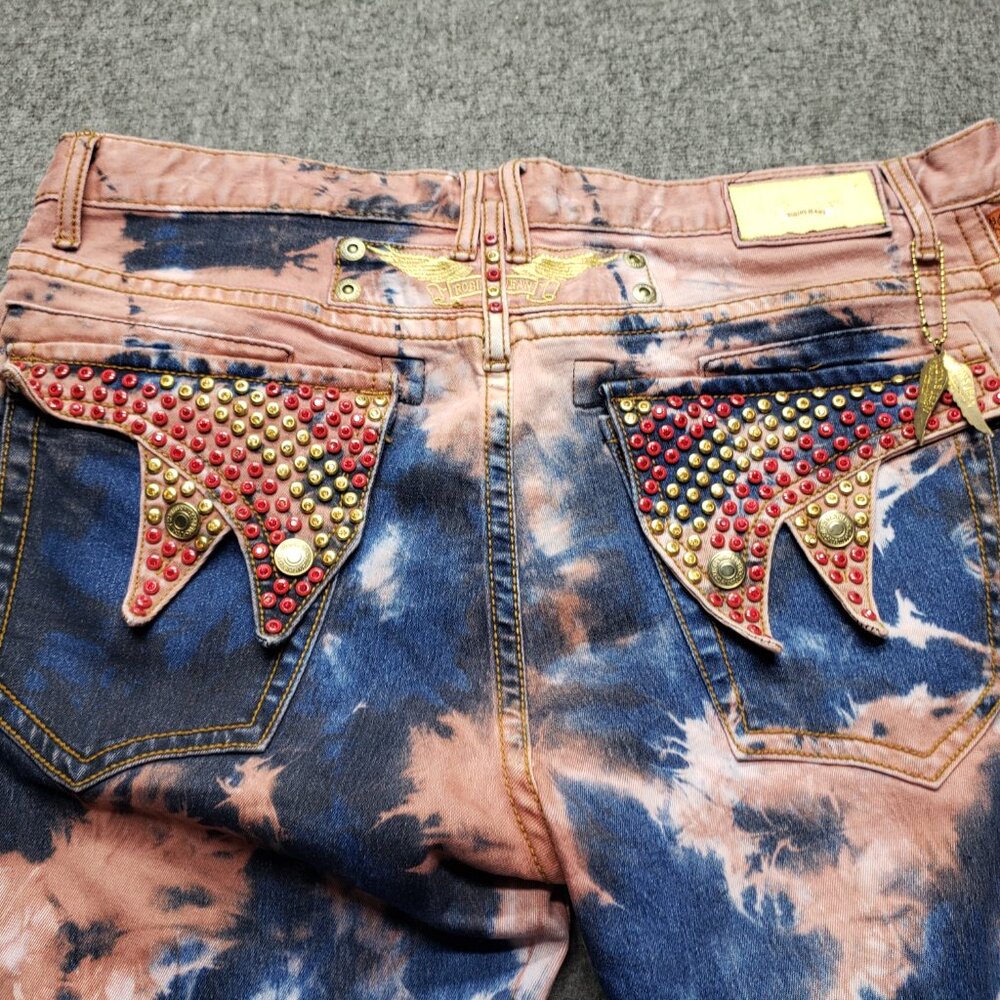 Robin’s Jeans Tie Dye Denim Adult Size 38x33